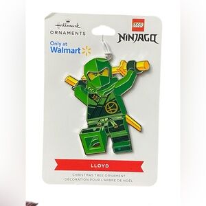 Hallmark LEGO Ninjago Minifigure Lloyd Green Ninja Christmas Tree Ornament Metal
